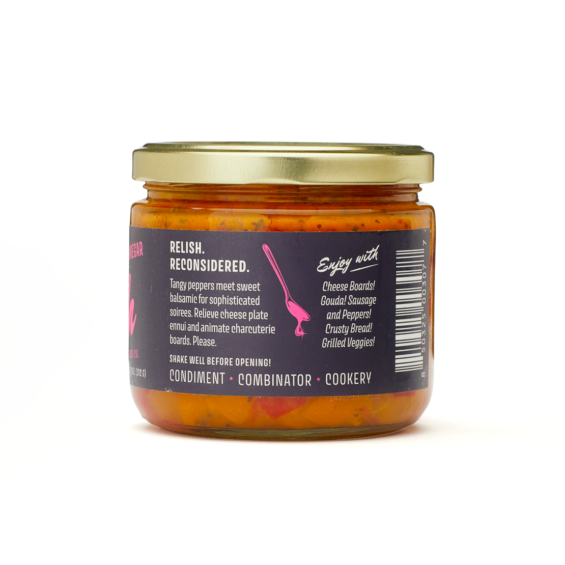 Sweet and Savory Balsamic Vinegar Pepper Relish