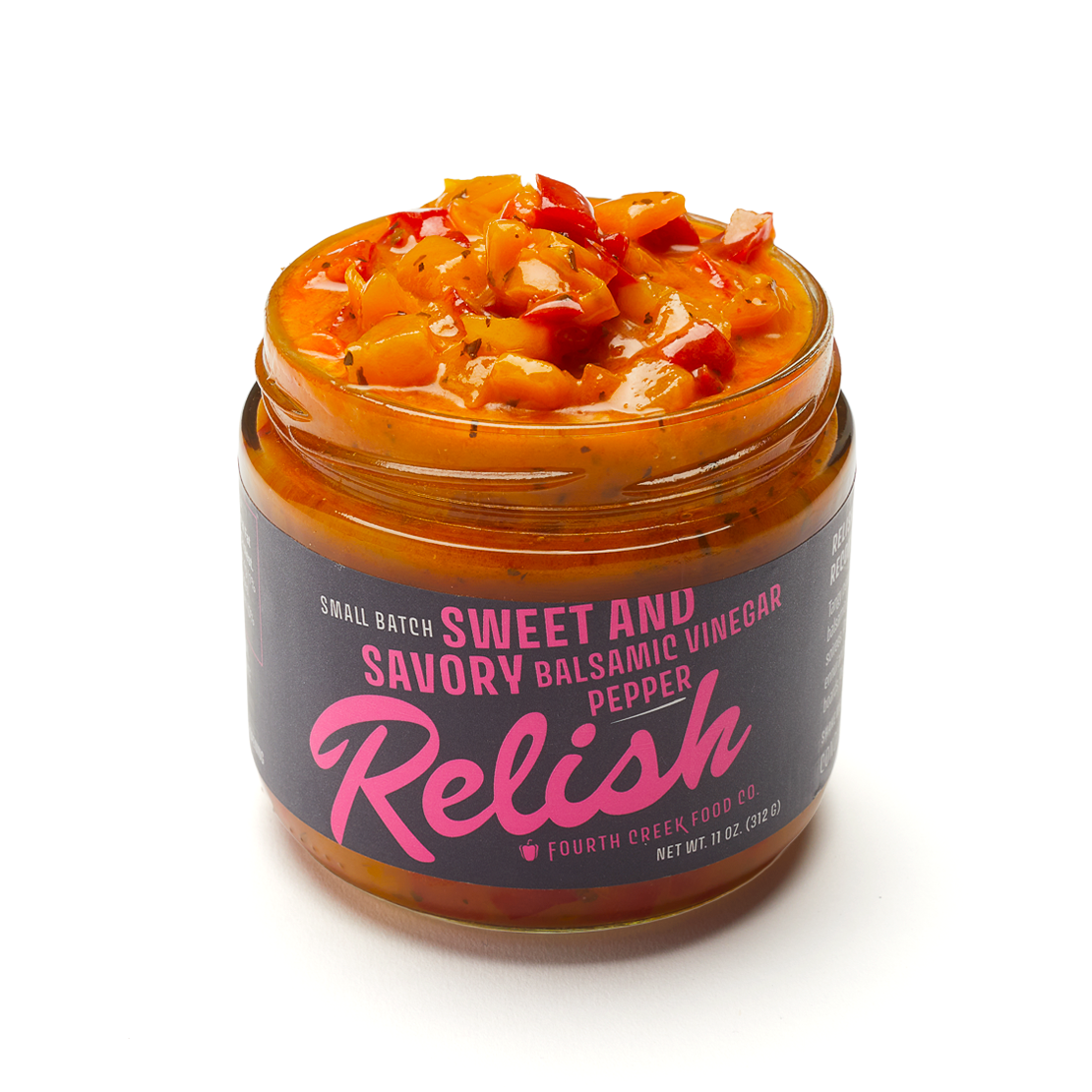 Sweet and Savory Balsamic Vinegar Pepper Relish
