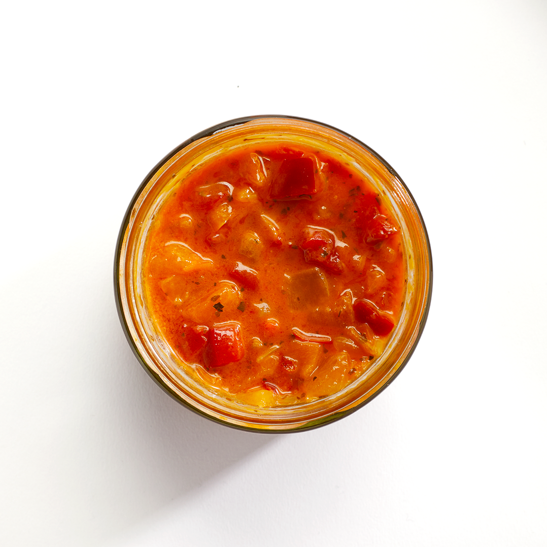 Sweet and Savory Balsamic Vinegar Pepper Relish