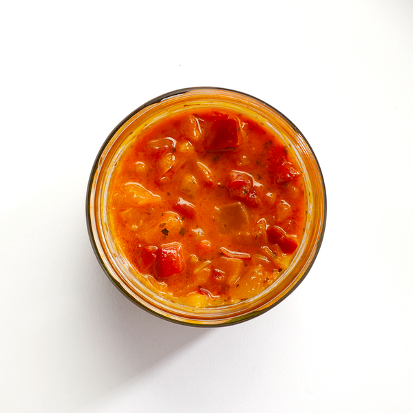 Sweet and Savory Balsamic Vinegar Pepper Relish