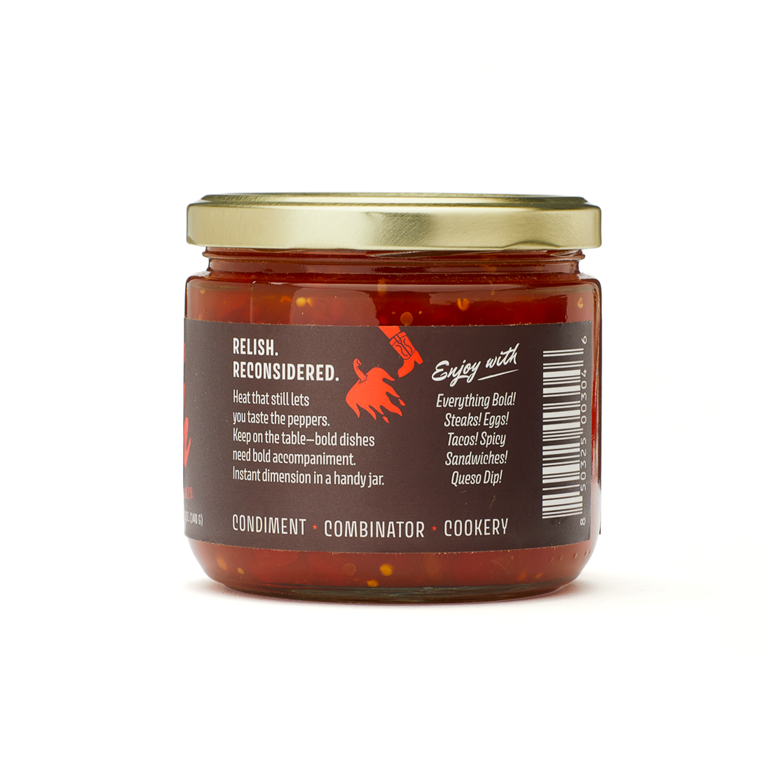 Habanero Kick Red Pepper Relish - Hot