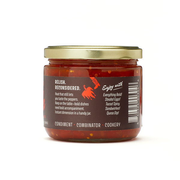Habanero Kick Red Pepper Relish - Hot