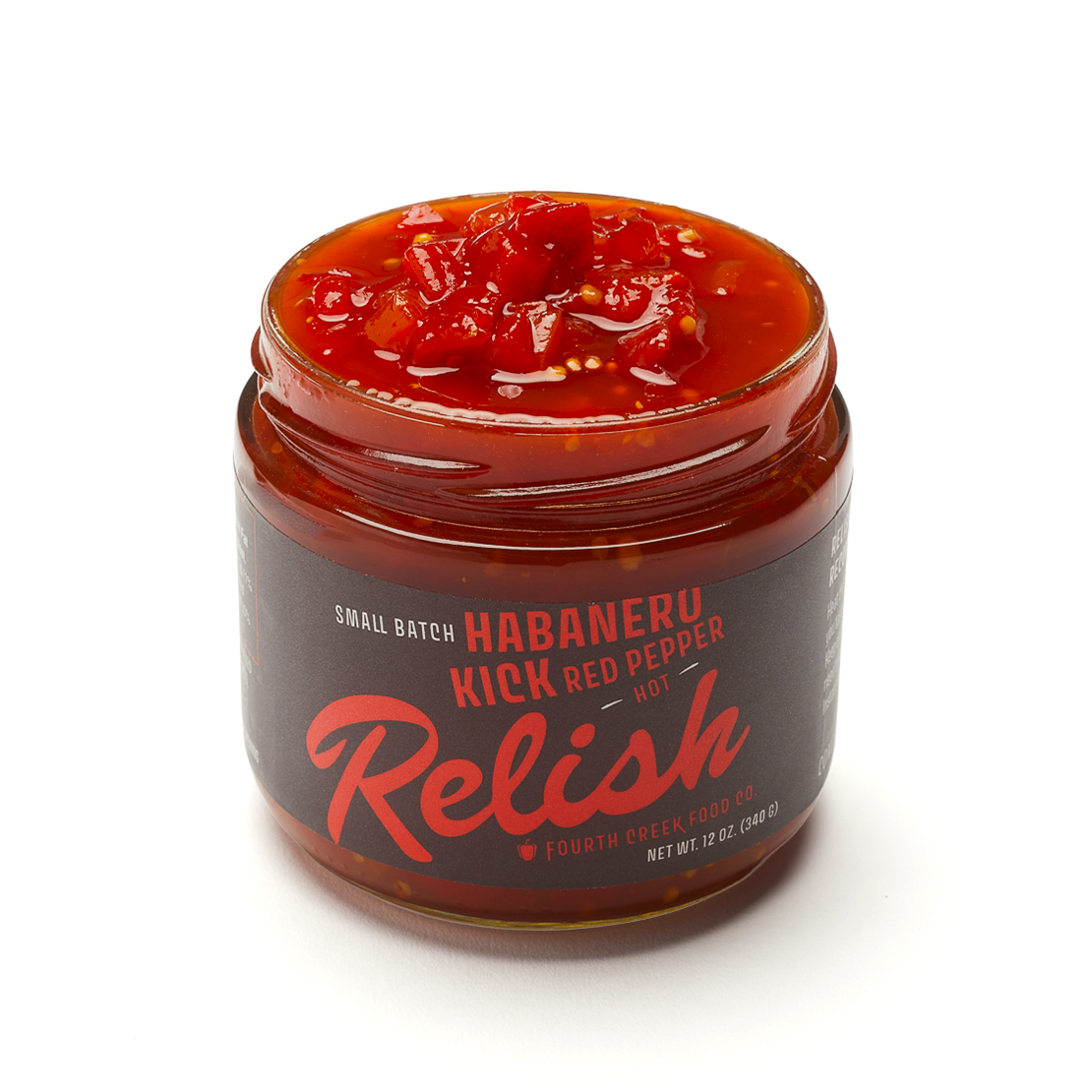 Habanero Kick Red Pepper Relish - Hot