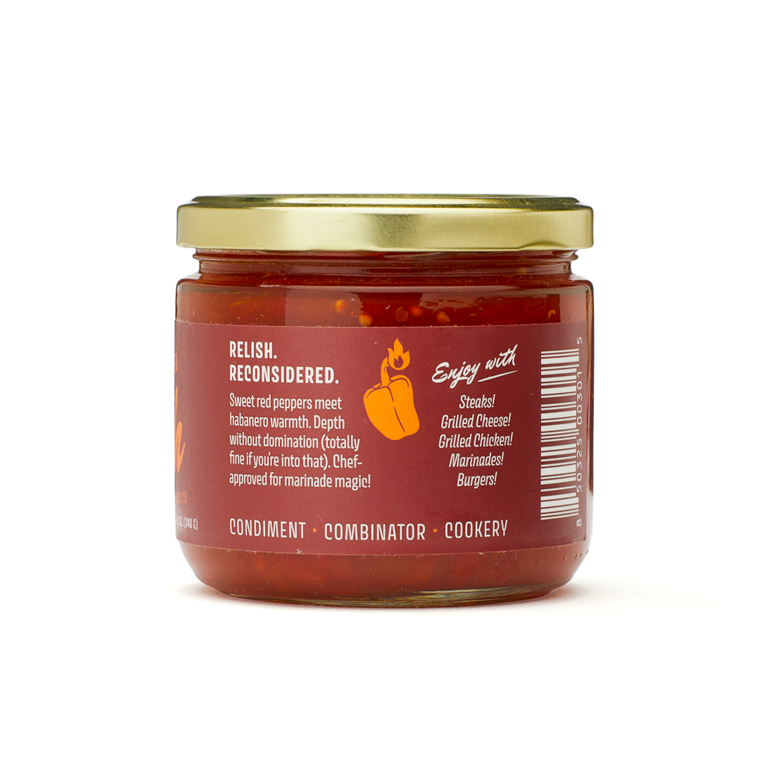Hint of Heat Red Pepper Relish - Medium
