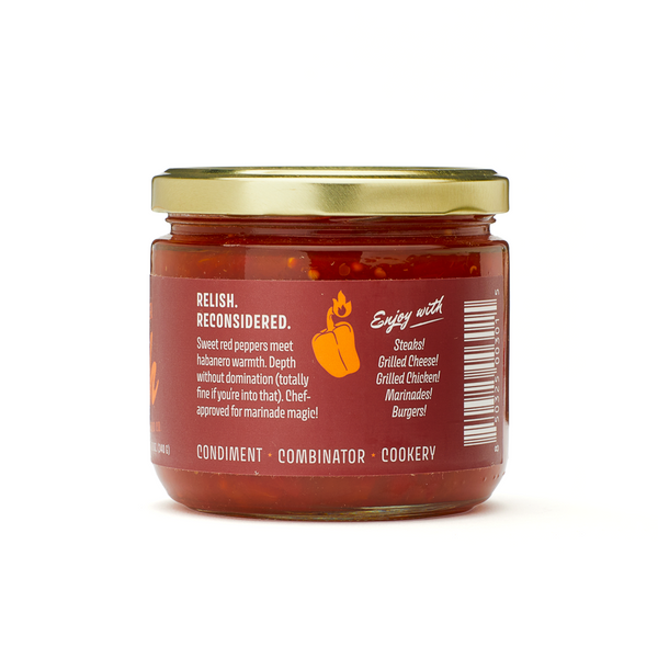 Hint of Heat Red Pepper Relish - Medium