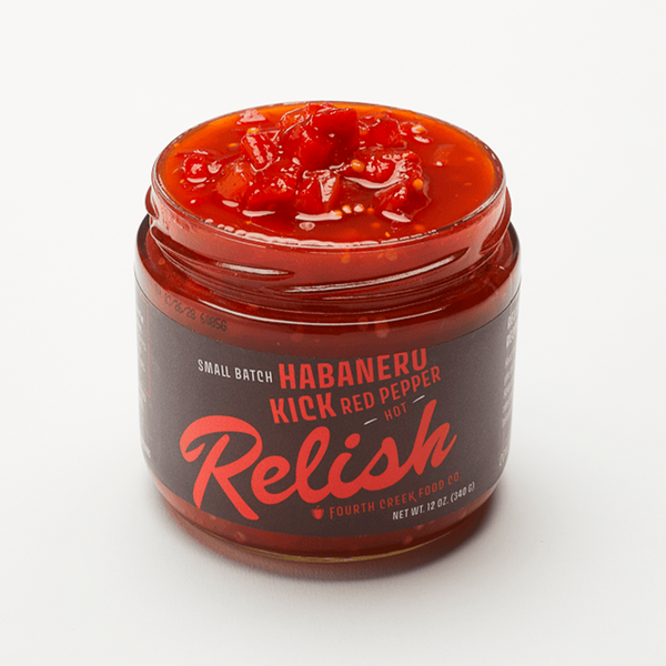 Habanero Kick Red Pepper Relish - Hot