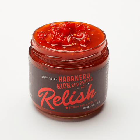 Habanero Kick Red Pepper Relish - Hot