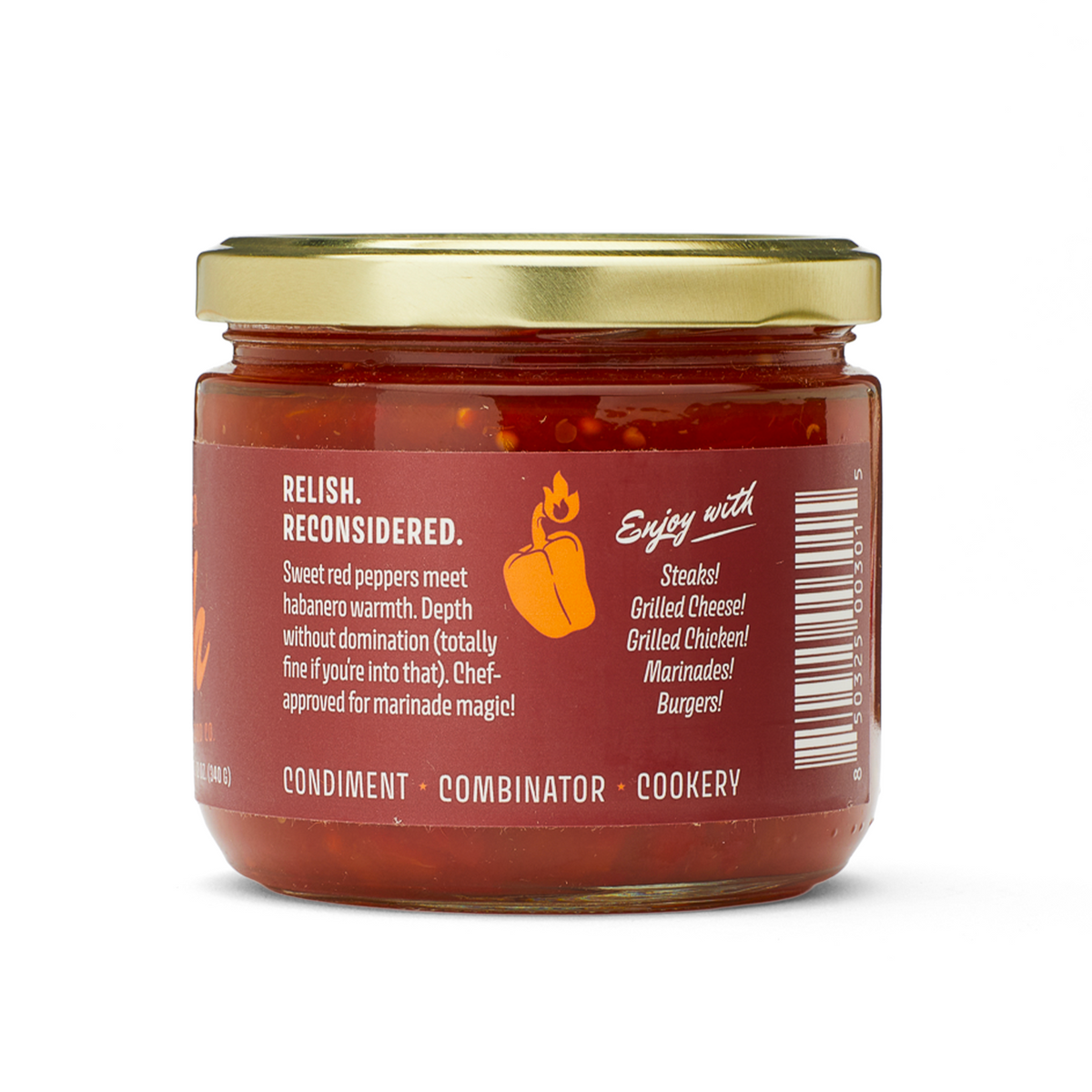 Hint of Heat Red Pepper Relish - Medium