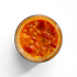 Balsamic Vinegar Pepper Relish jar from above, open