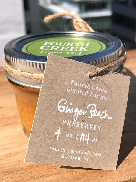 Ginger Peach Preserves 4oz